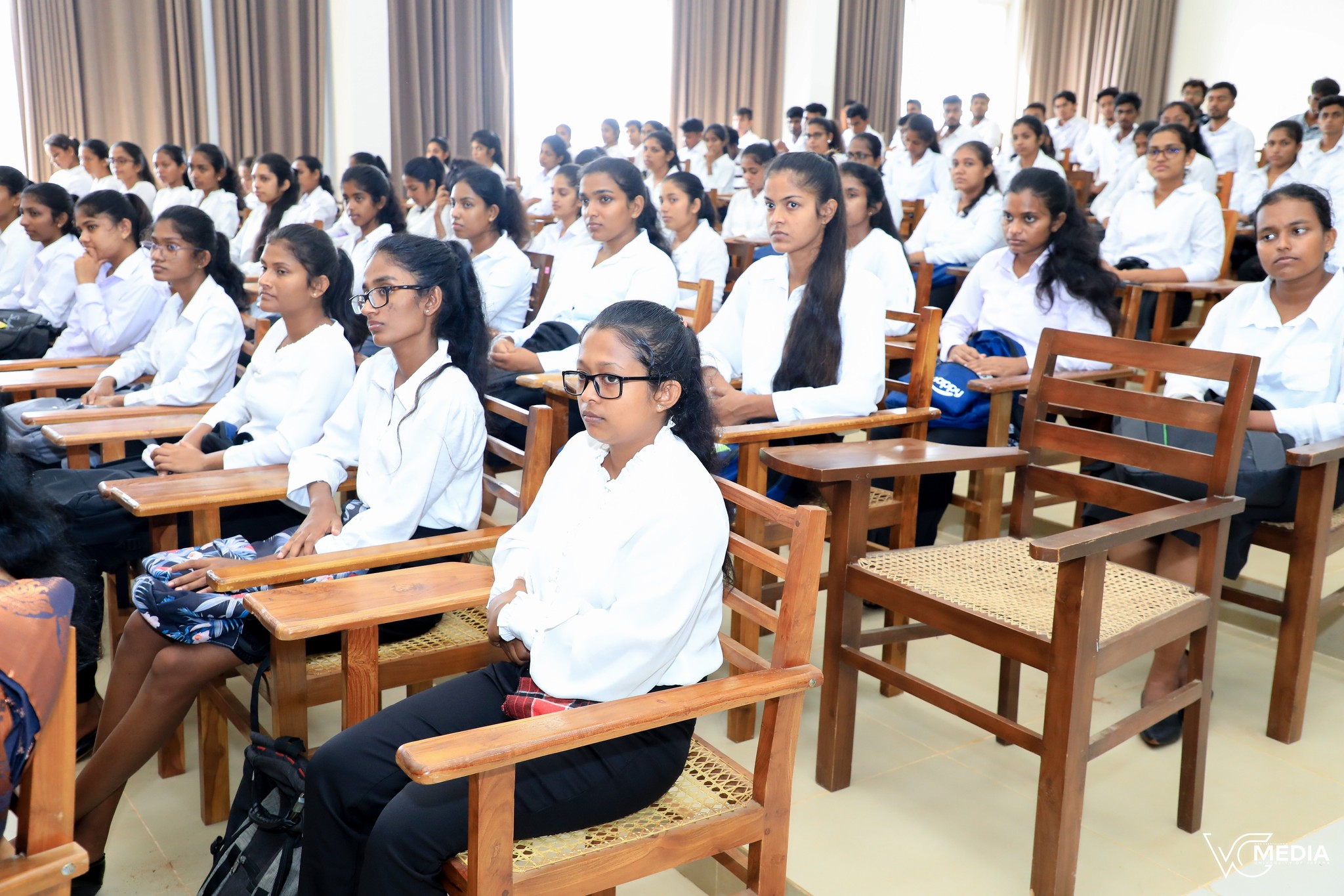 Students attending a TechInn session